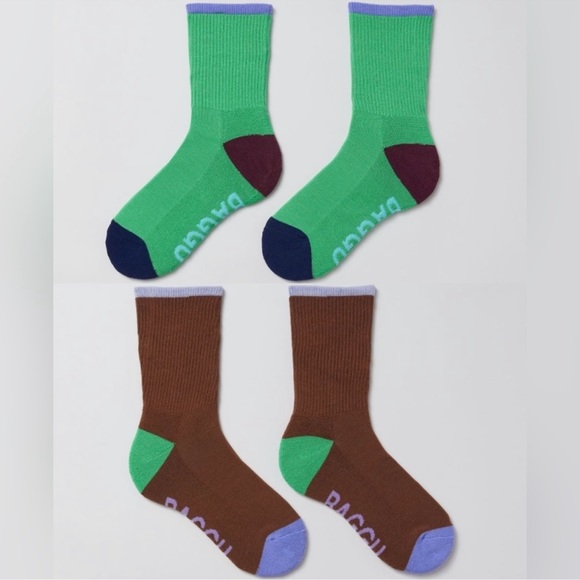 BAGGU Accessories - BAGGU Crew Socks- Set of Two